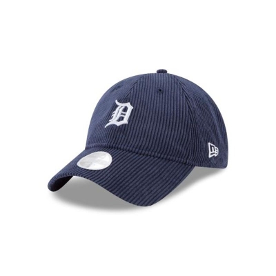 Detroit Tigers Gorra | New Era MLB Corduroy 9twenty Adjustable Cap Mexico - Azules
